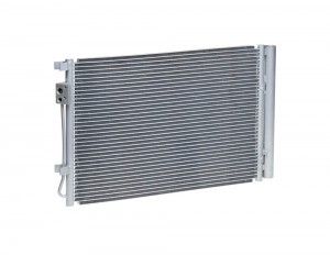 Радиатор кондиционера Hyundai Solaris/Kia Rio (10-) (LRAC 08L4) LRAC08L4 LUZAR