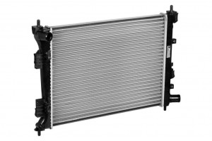 Радиатор охлаждения Hyundai Solaris/Kia Rio (10-) MT (LRc 08L4) LRC08L4 LUZAR