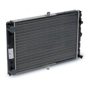Радиатор охлаждения алюминиевый ВАЗ 21082 инж. (LRc 01082) LRC01082 LUZAR