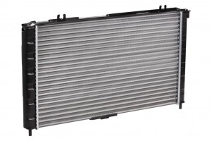 Радиатор охлаждения алюминиевый ВАЗ 1117-19 Калина А/С (LRc 01182b) LRC01182B LUZAR