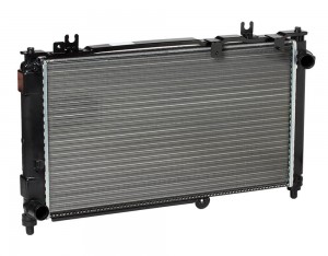 Радиатор охлаждения алюминиевый ВАЗ 2190 Гранта/Datsun on-Do A/C (LRc 0192b) LRC0192B LUZAR