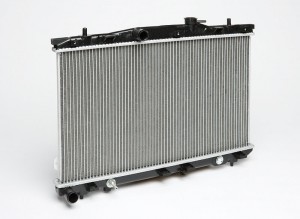 Радиатор охлаждения Hyundai Elantra (00-) 1.6i/2.0i AT (LRc HUEl00251) lrchuel00251 LUZAR