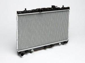 Радиатор охлаждения Hyundai Elantra (00-) 1.6/1.8 AT (LRc HUEl00210) LRCHUEL00210 LUZAR