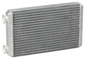 Радиатор отопителя алюминиевый УАЗ 3163 Патриот (05.2012-) А/С Sanden (LRh 03631 LRH03631B LUZAR