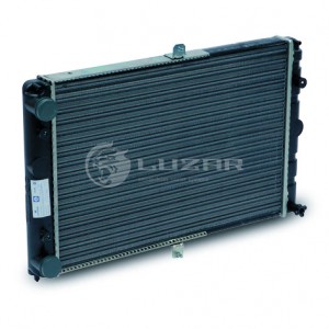 Радиатор охлаждения алюминиевый ВАЗ 21082 инж. (LRc 01082) LRC01082 LUZAR