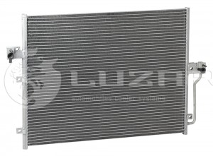 Радиатор кондиционера SsangYong Actyon (05-)/Kyron (05-) (LRAC 1750) LRAC1750 LUZAR