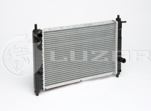 Радиатор охлаждения Daewoo Matiz (98-00) 0.8 MT (LRc DWMz98162) LRCDWMZ98162 LUZAR