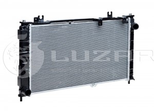 Радиатор охлаждения алюминиевый ВАЗ 2190 Гранта (LRc 0190b) LRC0190B LUZAR