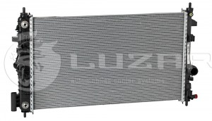 Радиатор охлаждения Opel Insignia (08-) 2.0TD AT (LRc 21124) LRC21124 LUZAR