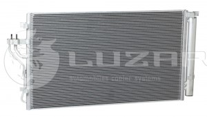 Радиатор кондиционера Kia Sportage III/Hyundai iX35 (10-) G (Словакия) (LRAC 08S LRAC08S5 LUZAR