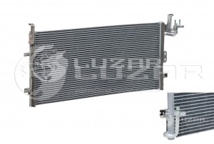 Радиатор кондиционера Hyundai Sonata (02-) (LRAC 08383) LRAC 08383 LUZAR