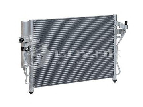 Радиатор кондиционера Hyundai Getz (02-) M/A (LRAC 081C1) LRAC081C1 LUZAR