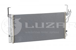 Радиатор кондиционера Hyundai SantaFe (00-) (LRAC 0826) LRAC0826 LUZAR