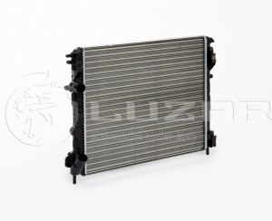 Радиатор охлаждения Renault Logan A/C (04-) 1.4/1.6 (LRc RELo04382) LRCRELO04382 LUZAR